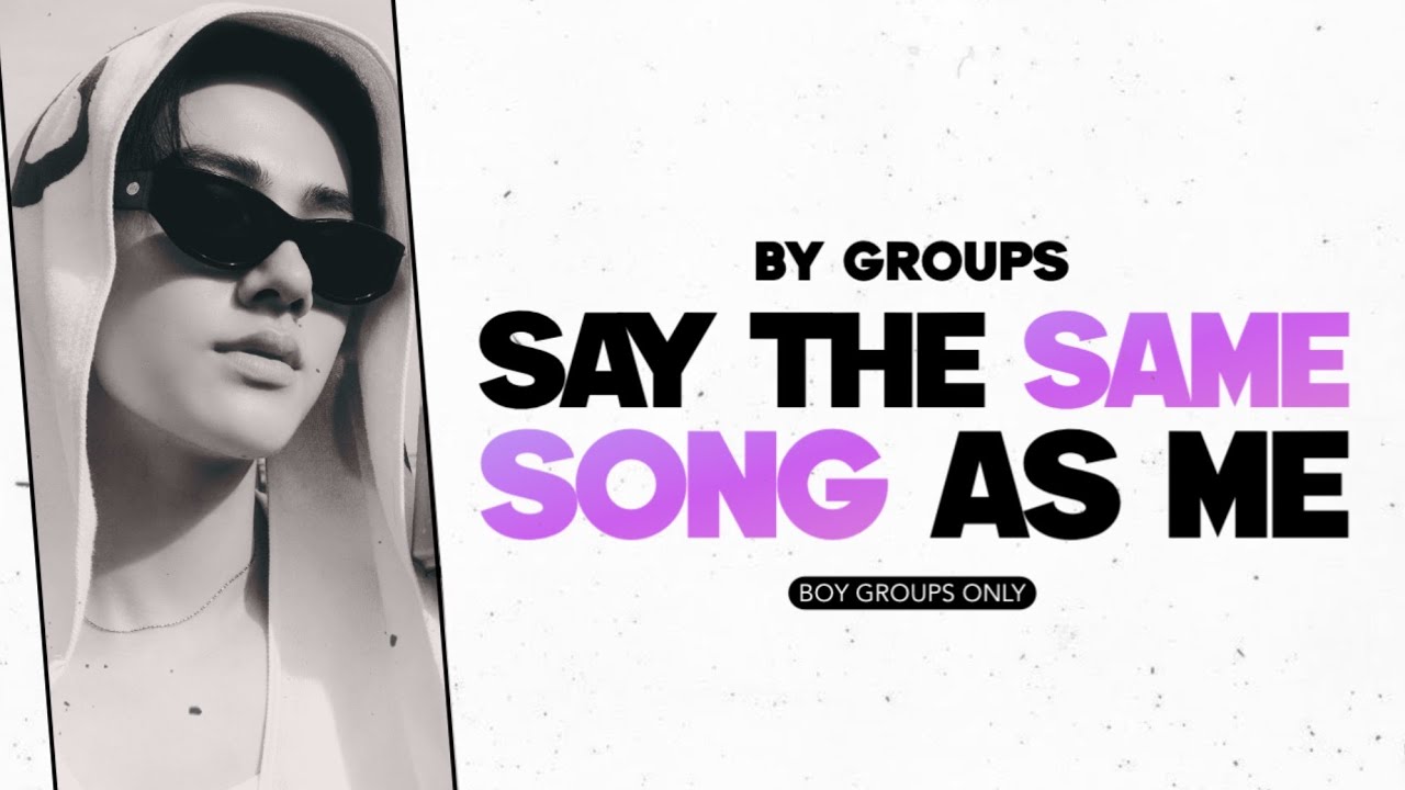 SAY THE SAME KPOP SONG AS ME | KBGZONE (KPOP GAMES)