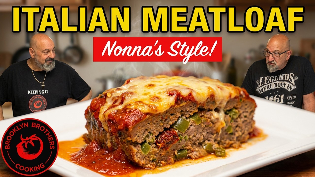 Italian Meatloaf Recipe for Sunday Dinner