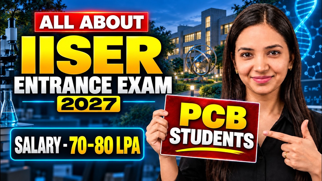 🔥 Every PCB Students Must Apply Here - IISER - IAT 2027 Entrance Exam I Salary 70-80LPA