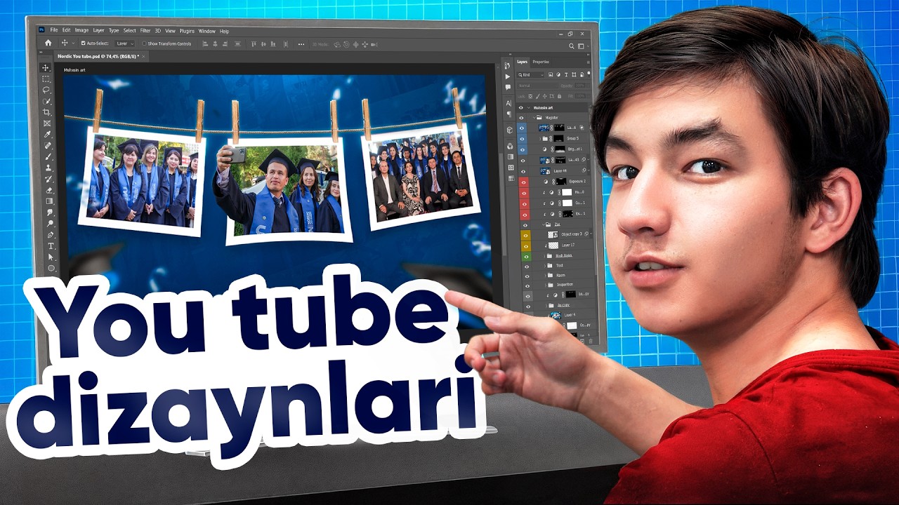 Photoshopda ablojkani qanday tayyorladim?