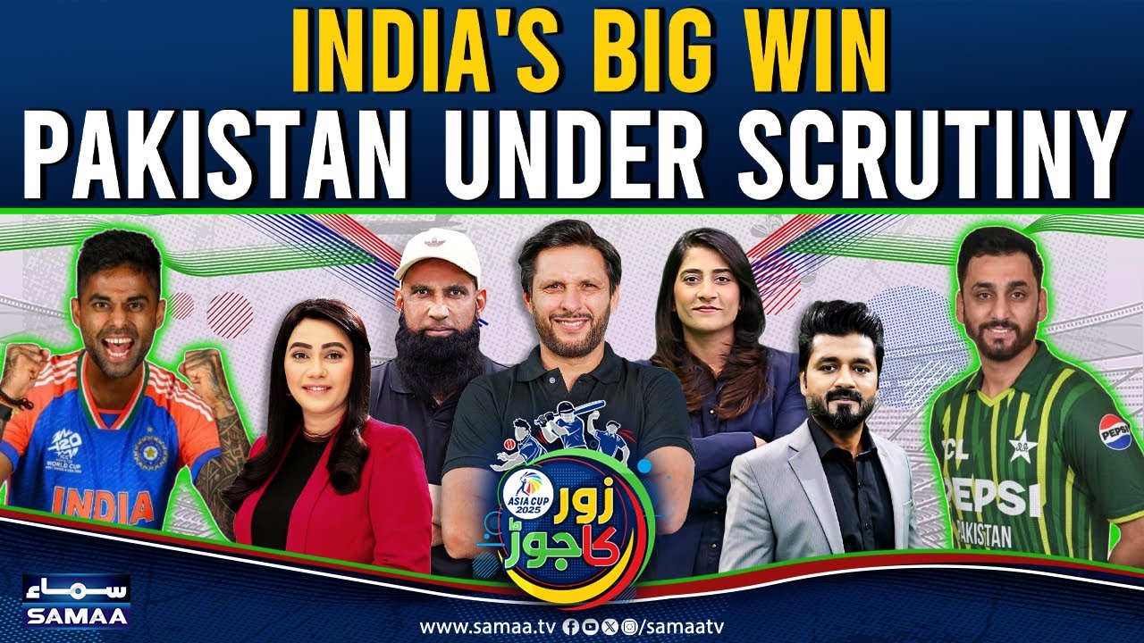 Pakistan vs India Clash | Big Win For India | Pakistan Team Worse Performance | Zor Ka Jor