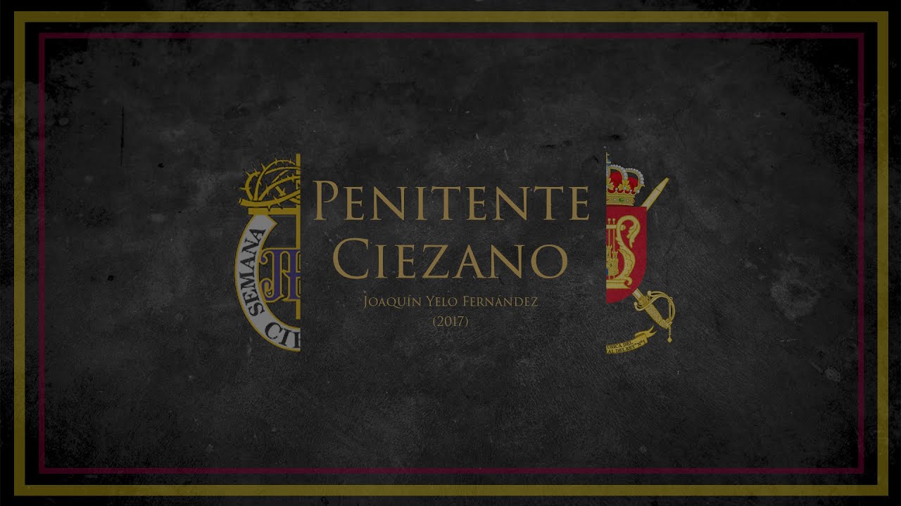 Penitente Ciezano, Inmemorial del Rey nº1 - VII Concierto de marchas Semana Santa de Cieza