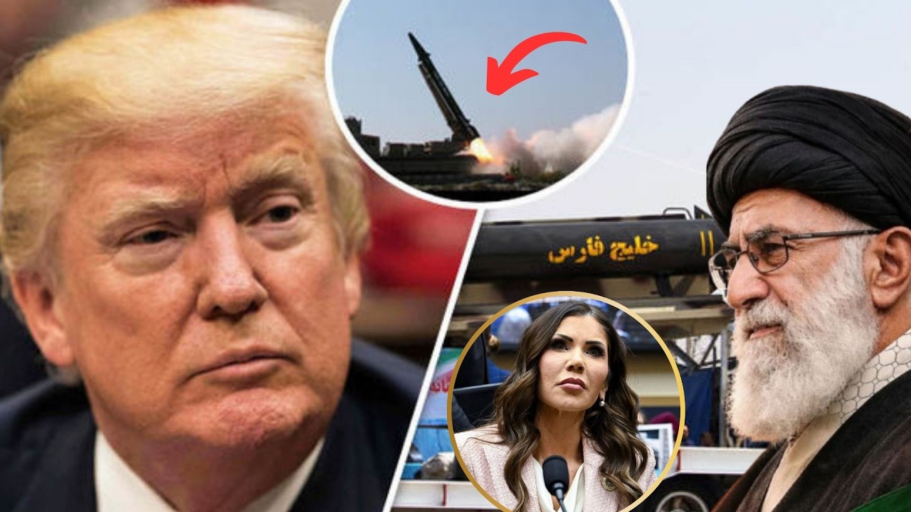 Peyi Iran lage etazini nan gwo t&egrave;t chaje - bagay la r&egrave;d pou amriken yo - revokasyon Kristi Noem