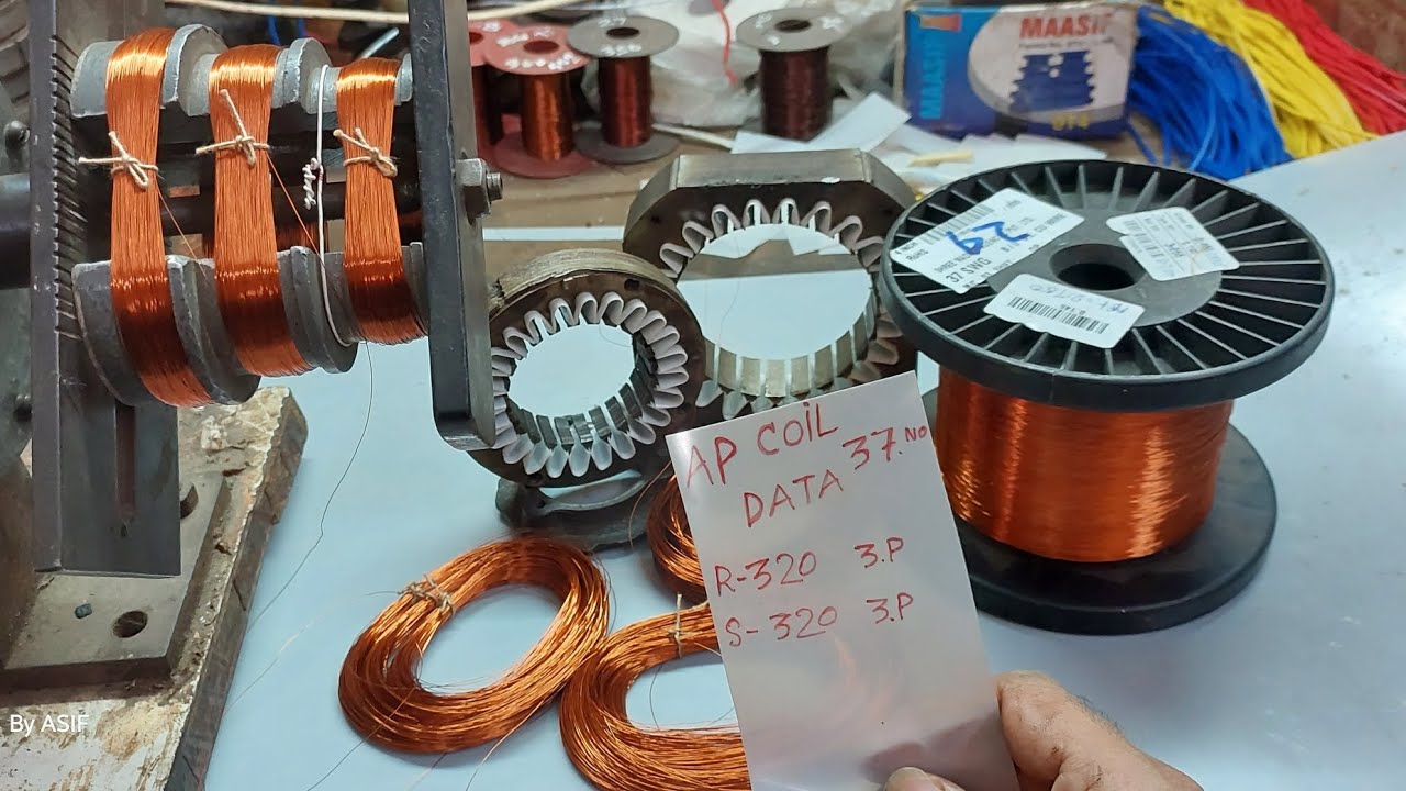 # AP fan coil copper#motor  winding data