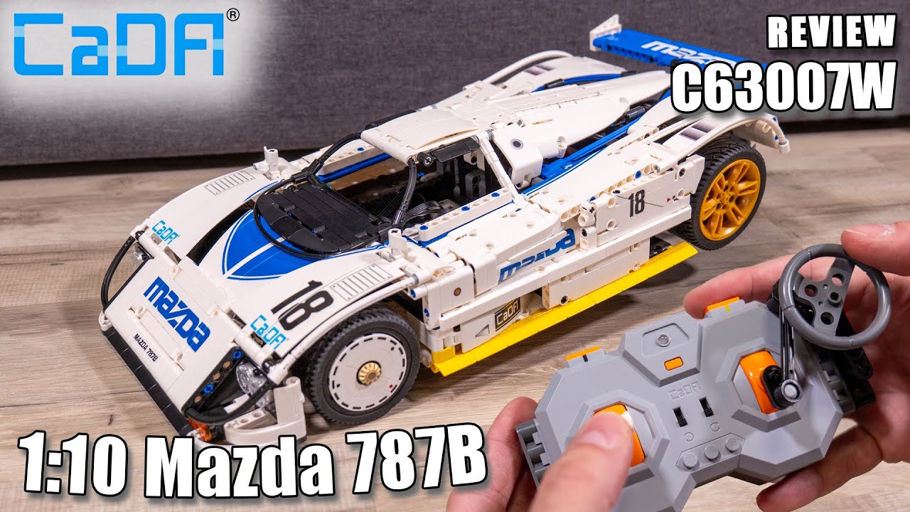 CADA C63007W Review | 1:10 Mazda 787B | CaDA Sport Car Showcase | Le Mans 1991 Winner
