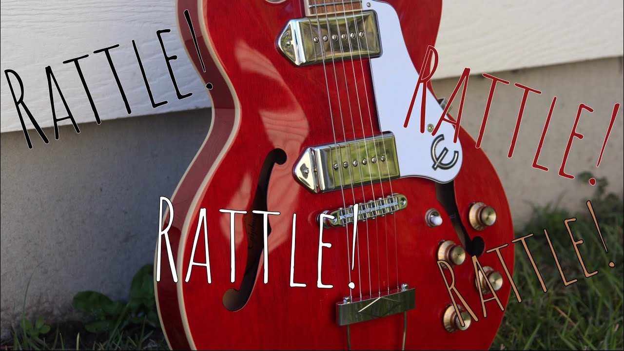 Epiphone Casino Coupe Bridge Rattle Fix