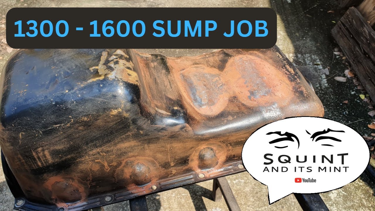 Making a 1300 Escort sump fit the 1600 xflow