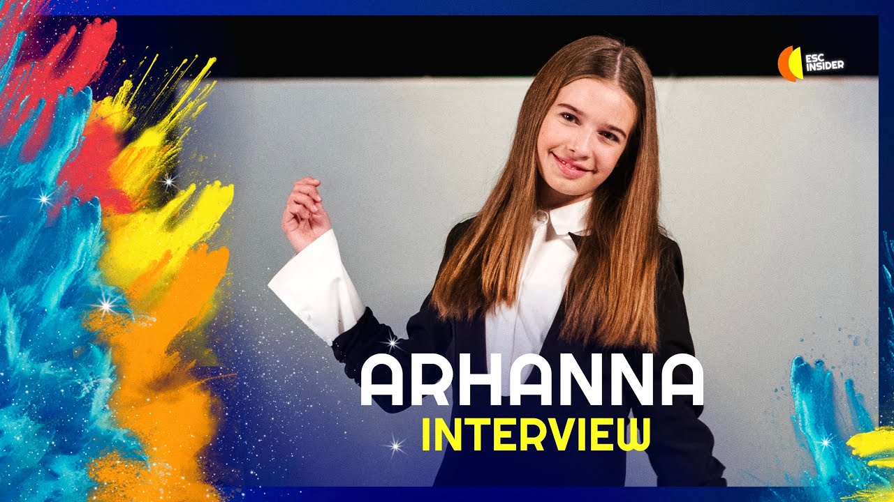 Interview with Arhanna — Estonia at Junior Eurovision 2023 🇪🇪