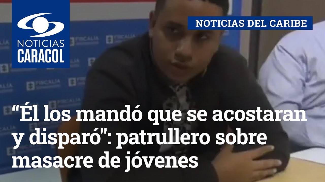 “Él los mandó que se acostaran y disparó