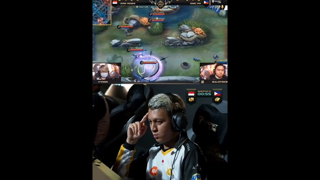 RRQ XINN moment sedih bang xin 2022
