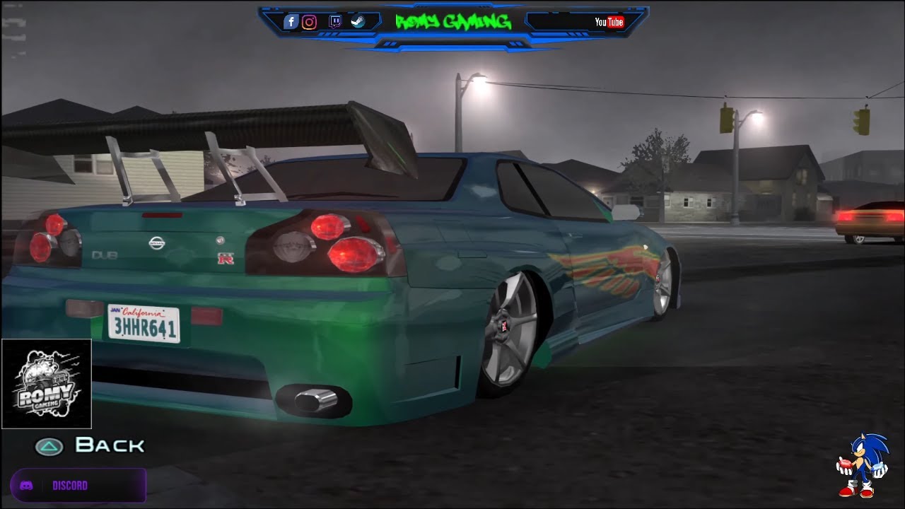 Lets Dub 02 Skyline | Slummin It | Detroit | Midnight Club 3 Dub Edition Remix [PCSX2]