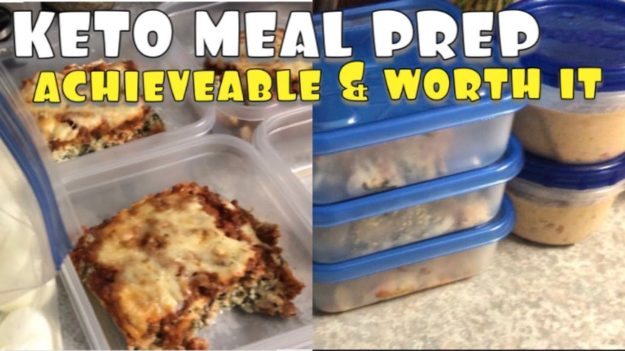 SIMPLE KETO MEAL PREP | A Free to Family collab