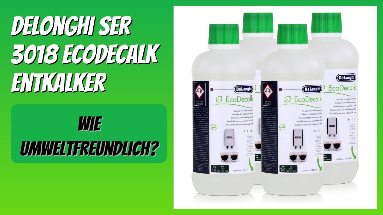 BEWERTUNG (2026): DeLonghi SER 3018 EcoDecalk Entkalker. Infos
