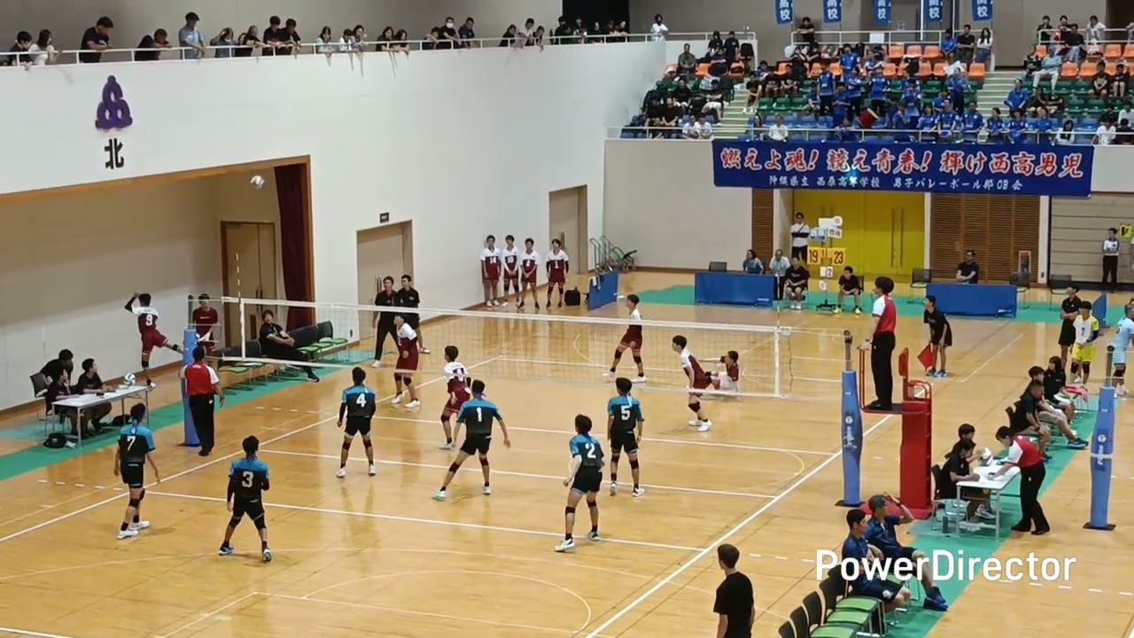 沖縄高校バレー1年生大会⑧2025年8月　準決勝　美里工業vs那覇工業 西原vs豊見南