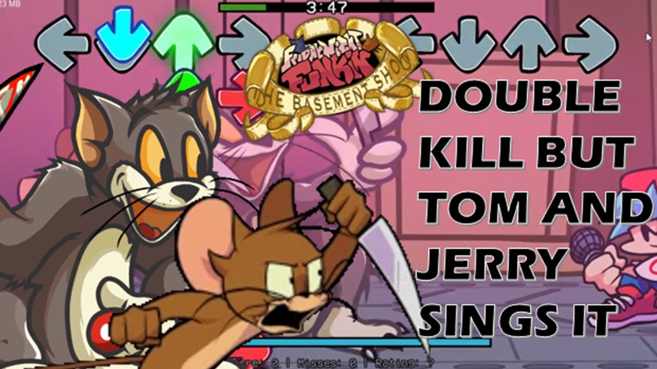 FNF Double kill but Tom and Jerry sings it (Cover)  / Vs Imposter V4