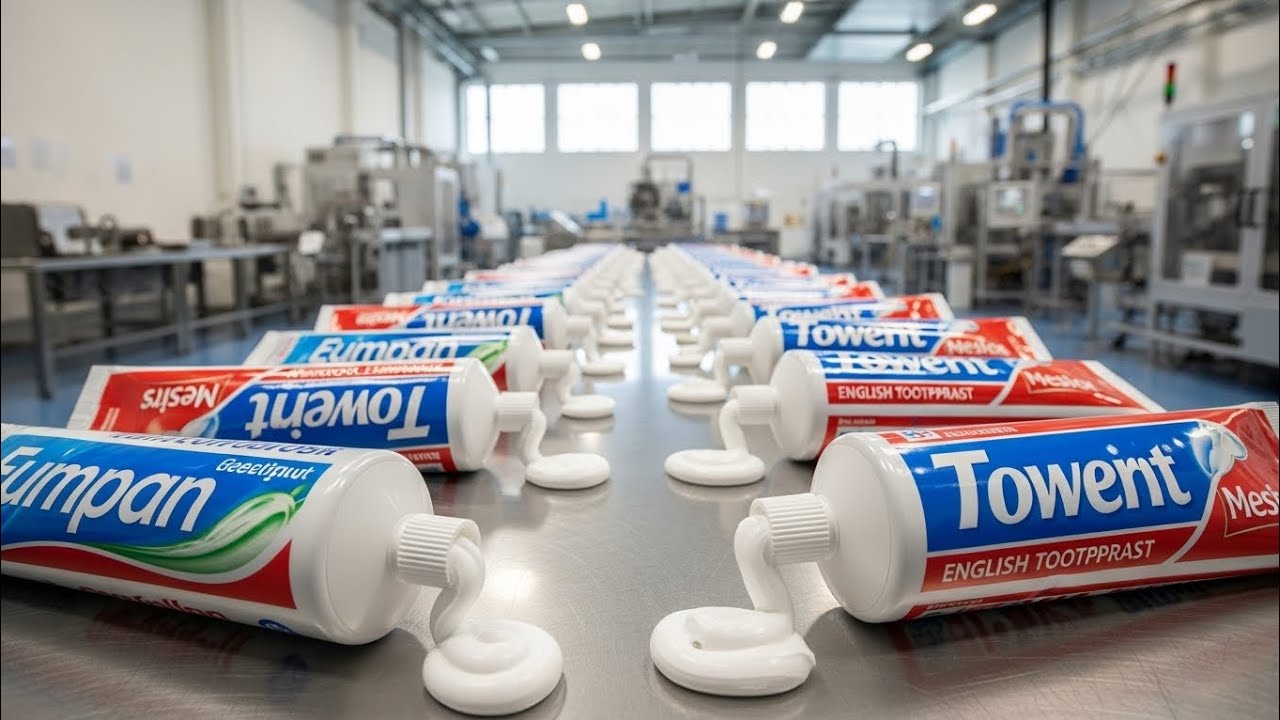 You Won’t Believe How Toothpaste Is Made From Bones… Inside a Next-Gen Factory!”