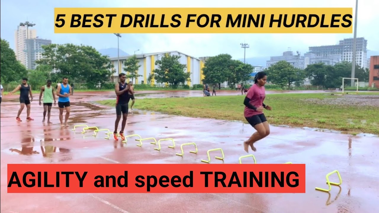MINI HURDLE DRILLS | 5 BEST DRILLS FOR MINI HURDLES | AGILITY SPEED TRAINING