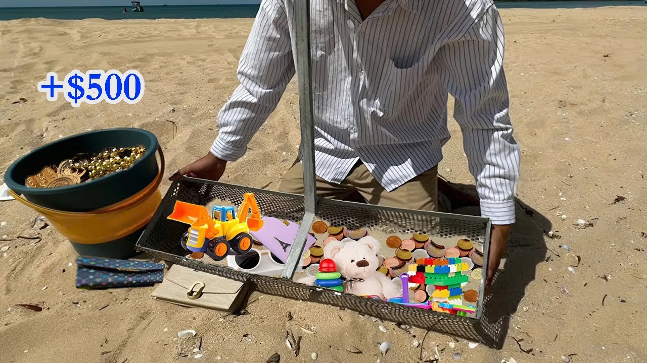 Beach Clean Up For Hidden Gold: Made $500 from Trash I Picked Up.