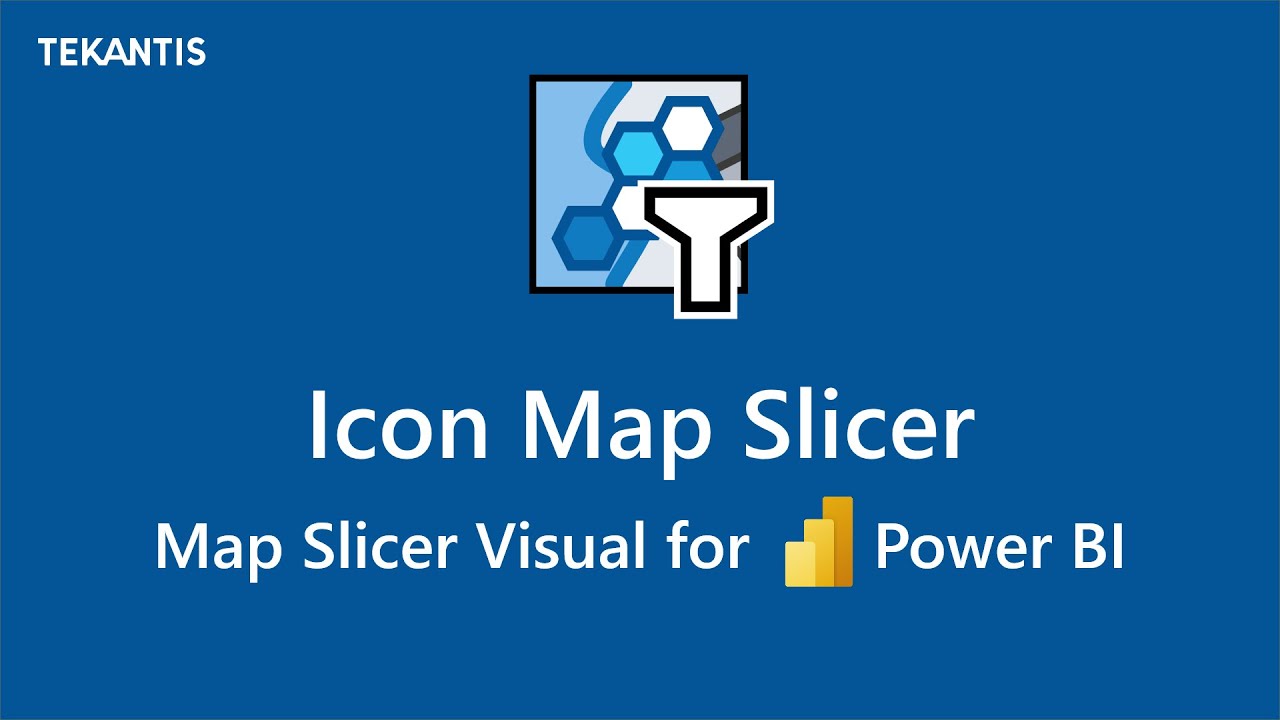 Icon Map Slicer - Map Slicer Visual for Power BI