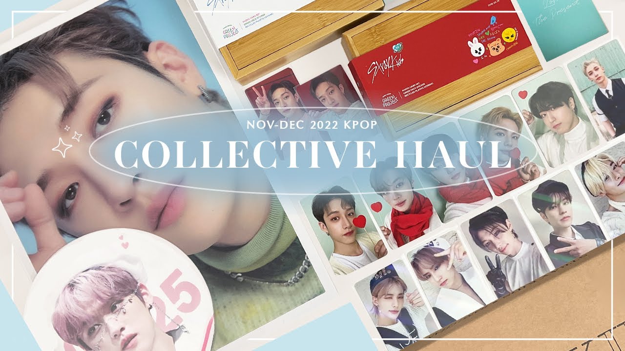 HUGE kpop collective haul ✧ buyee + neokyo, stray kids green project, group orders & trades + sales