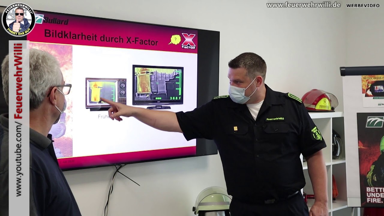 Bullard X-Faktor Wärmebildkameras – Bildqualität und Zuverlässigkeit für die Feuerwehr