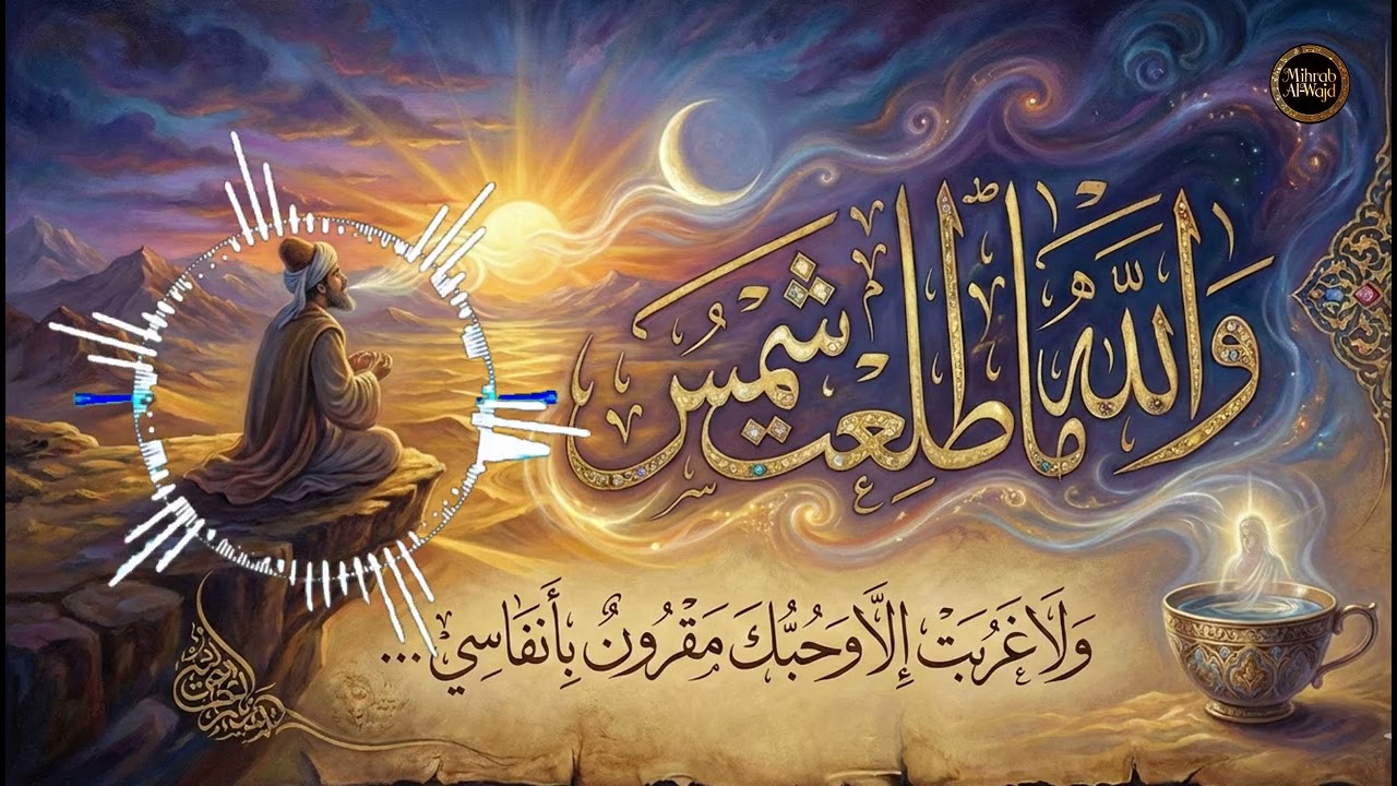 والله ما طلعت شمس ولا غربت | إنشاد روحي مؤثر يهز القلوب | قصيدة حب إلهي