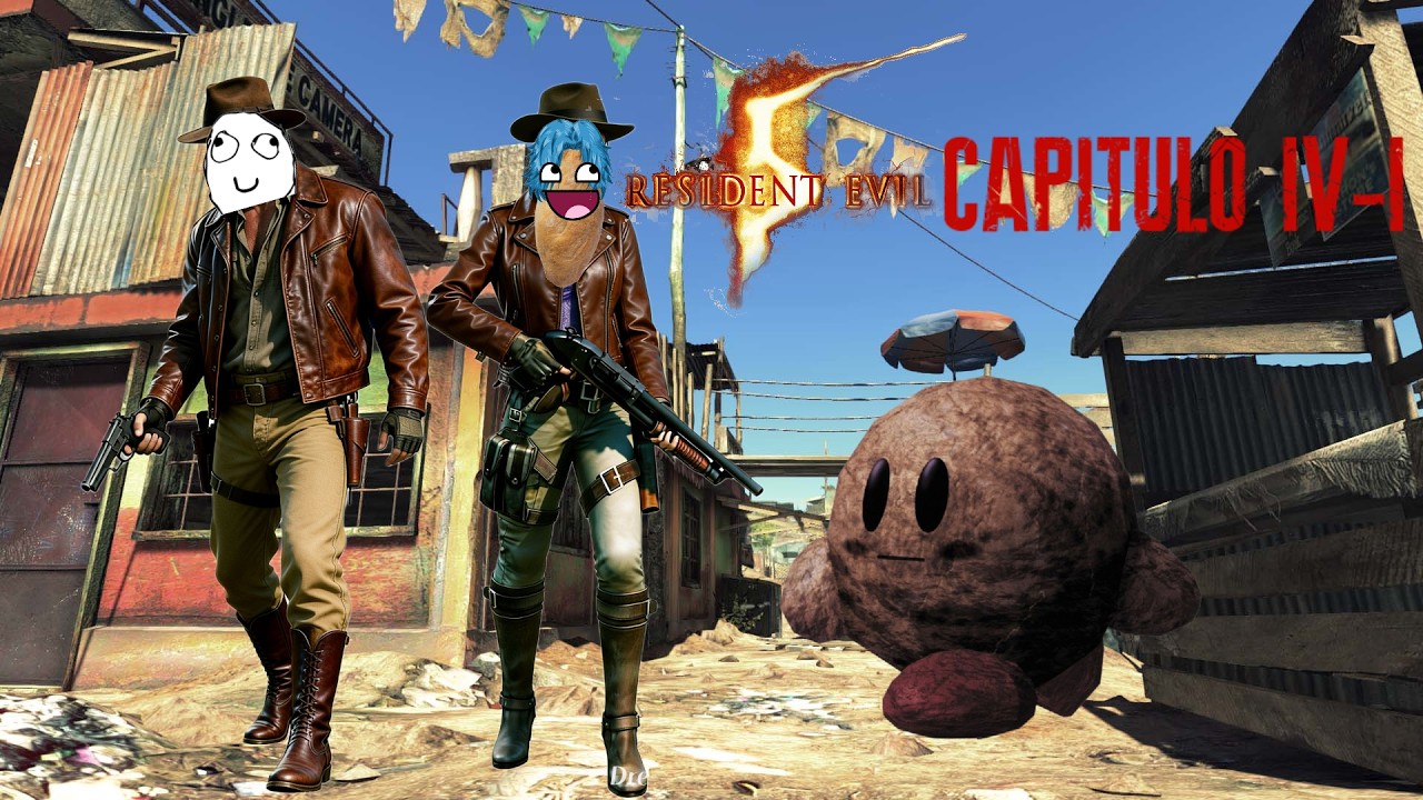 Indiana Redfield y el Secreto de la Piedra Resident Evil 5 #4-1 con @Nyter_Z