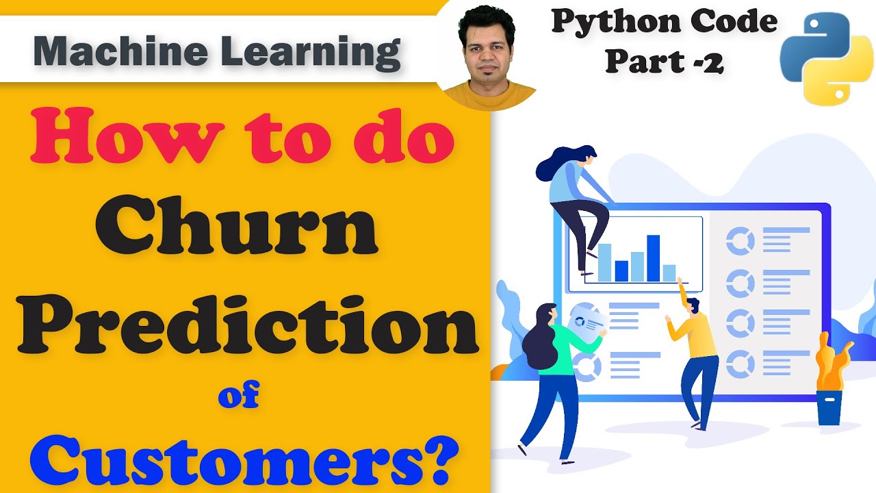 How to do Churn Prediction of Customers? | Python Code Part - 2