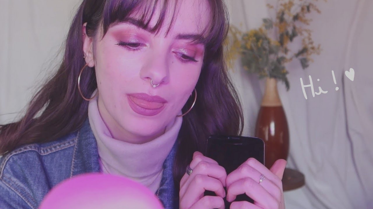 ASMR | My first video in english !!! 🦋 (i'm french)