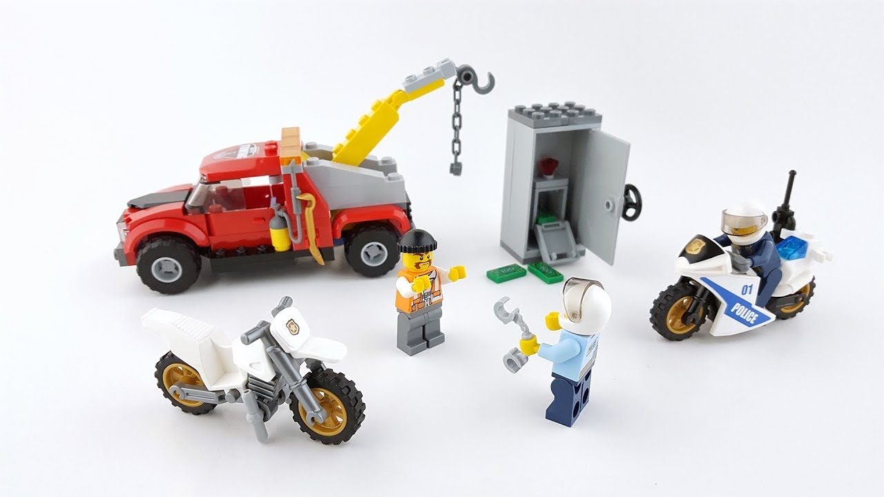 Lego City Police 60137 Tow Truck Trouble -  Lego Fast Build