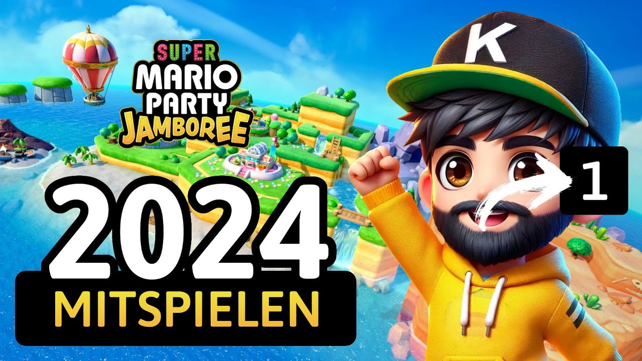 🎲 Super Mario Party Jamboree #1 - Jetzt im LIVE STREAM mitspielen [SWITCH, GAMEPLAY, DEUTSCH]
