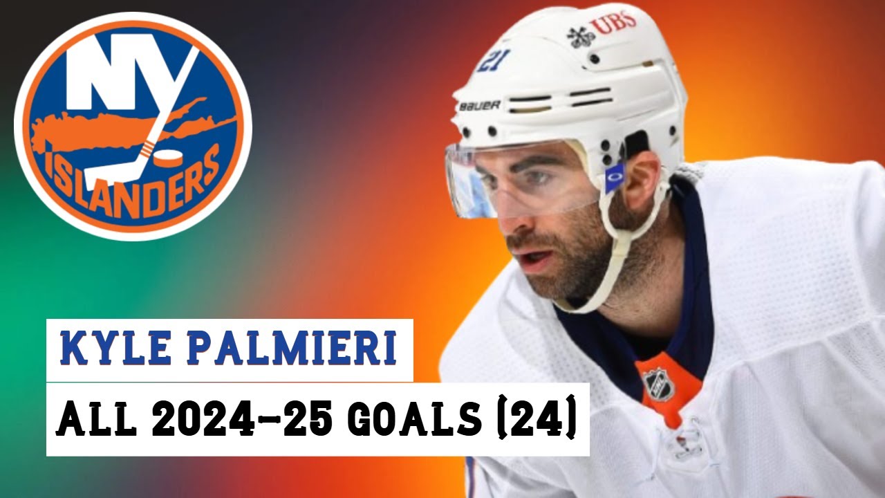 Kyle Palmieri (#21) All 24 Goals of the 2024-25 NHL Season