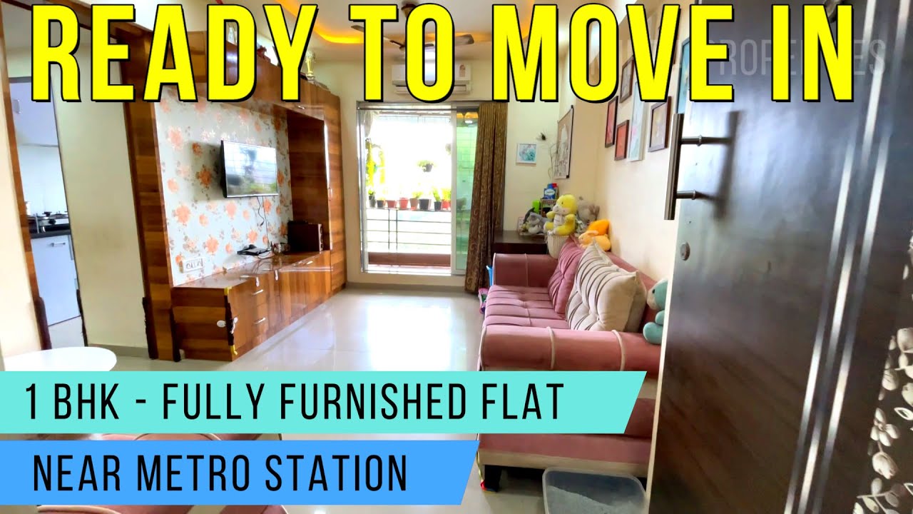 1BHK Fully Furnished Flat Ready to Move Flat | Price , Boucher , Location | Booking 9967929897