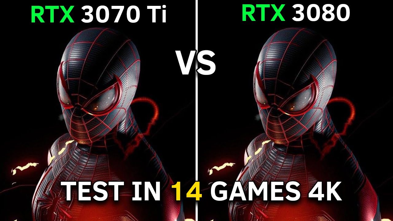 RTX 3070 Ti vs RTX 3080 | Test In 14 Games at 4k