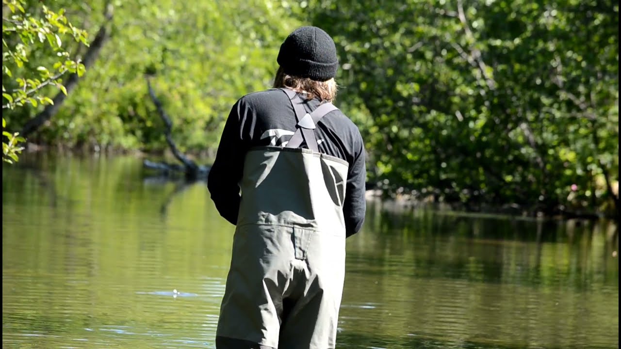 Alaska Trout Fishing - Fly Fishing a Small Wild Creek