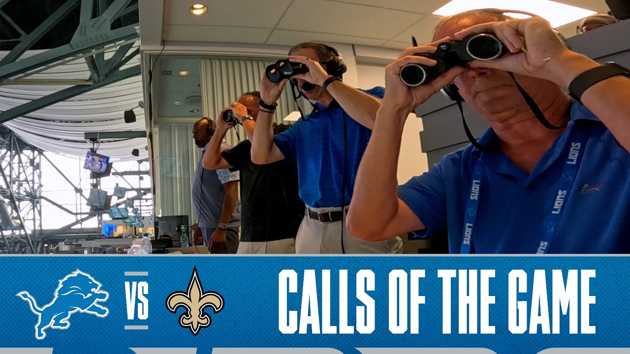 Calls of the Game: Detroit stops New Orleans' 2-point attempt to secure 31-30 win | Lions vs Saints
