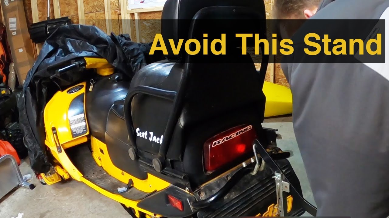 Snowmobile Track Stand Review: One To Avoid!
