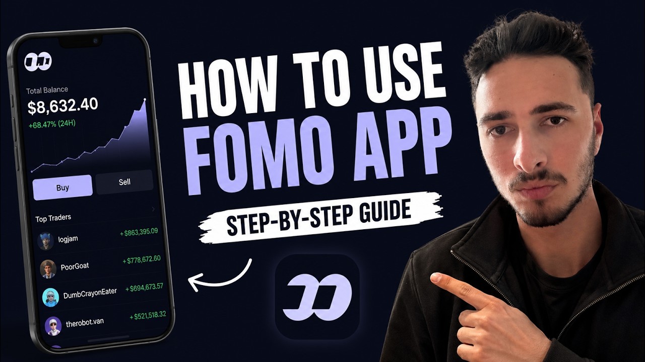How to Copy Crypto Millionaires with the FOMO App (Complete Beginner Guide)