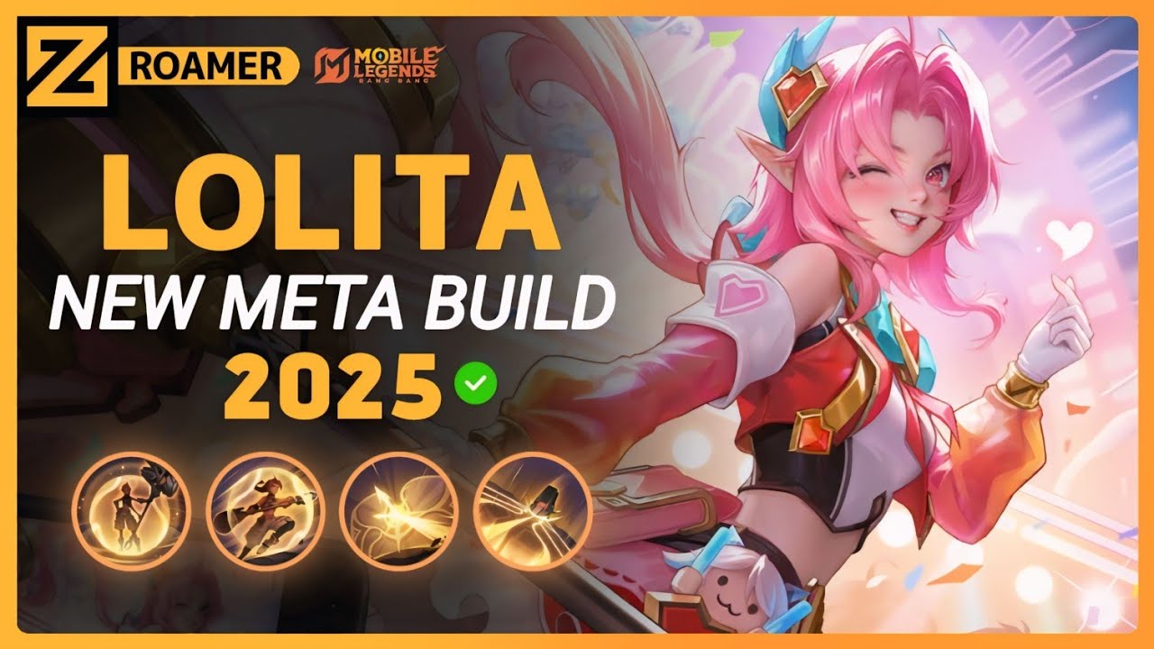 Лолита: НОВАЯ МЕТА-СБОРКА 2025, эмблема и лучшие счётчики героев | Mobile Legends