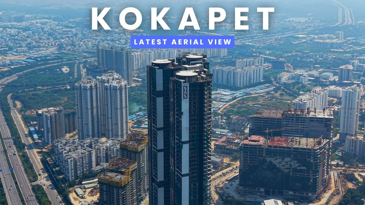 Kokapet Aerial View : Latest Drone Footage 2026
