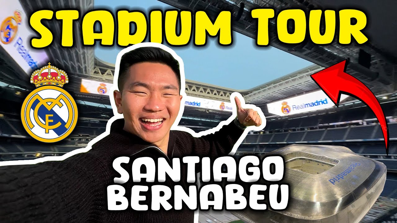 AKHIRNYA BISA KE RUMAH REAL MADRID!😭🤍 TIMBOI STADIUM TOUR DI SANTIAGO BERNABEU SPANYOL 🇪🇸