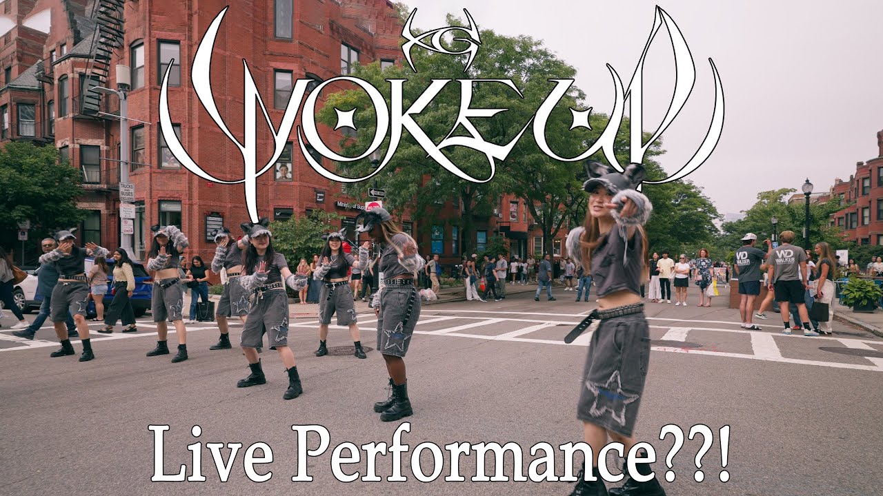 [DANCE IN PUBLIC - Live Vocal Challenge😭] XG - 'WOKE UP' | Full Cover by HUSH BOSTON
