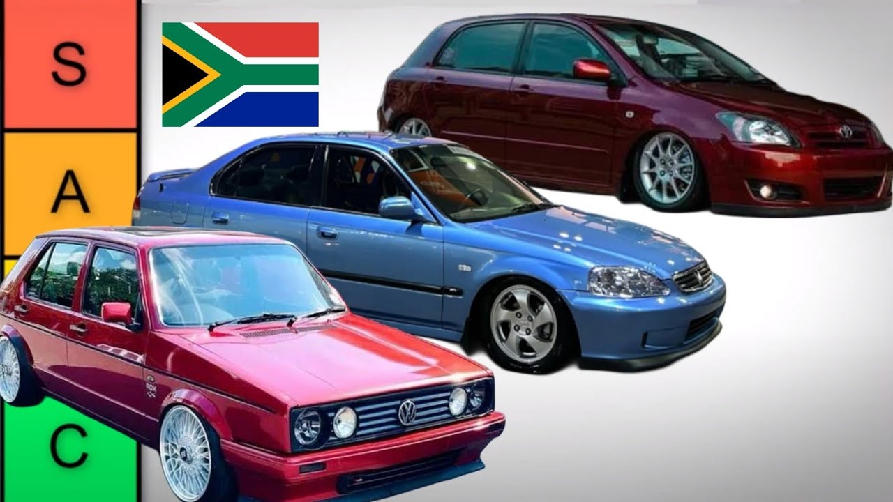 RANKING THE CARS IN SOUTH AFRICA 
