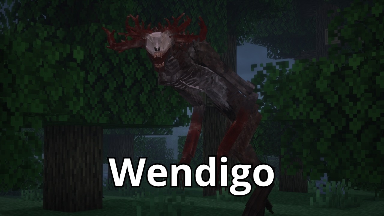 Fui Caçado Pelo WENDIGO no Minecraft…