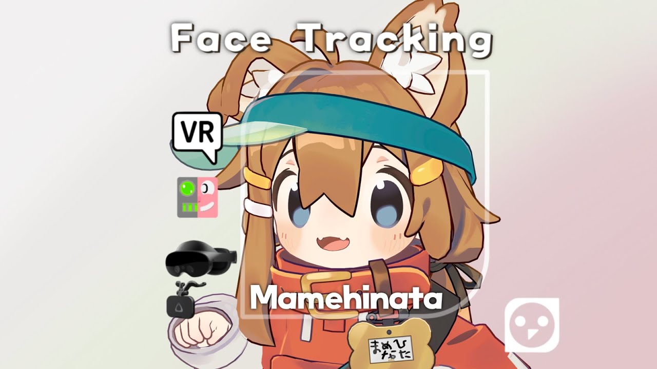 「まめひなた 」(Mamehinata) Face Tracking Addon showcase