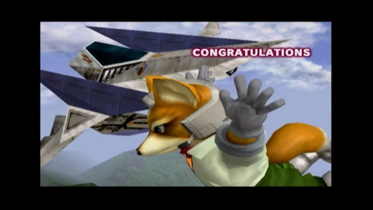 Super Smash Bros Melee - Fox - Classic Mode (Very Hard)