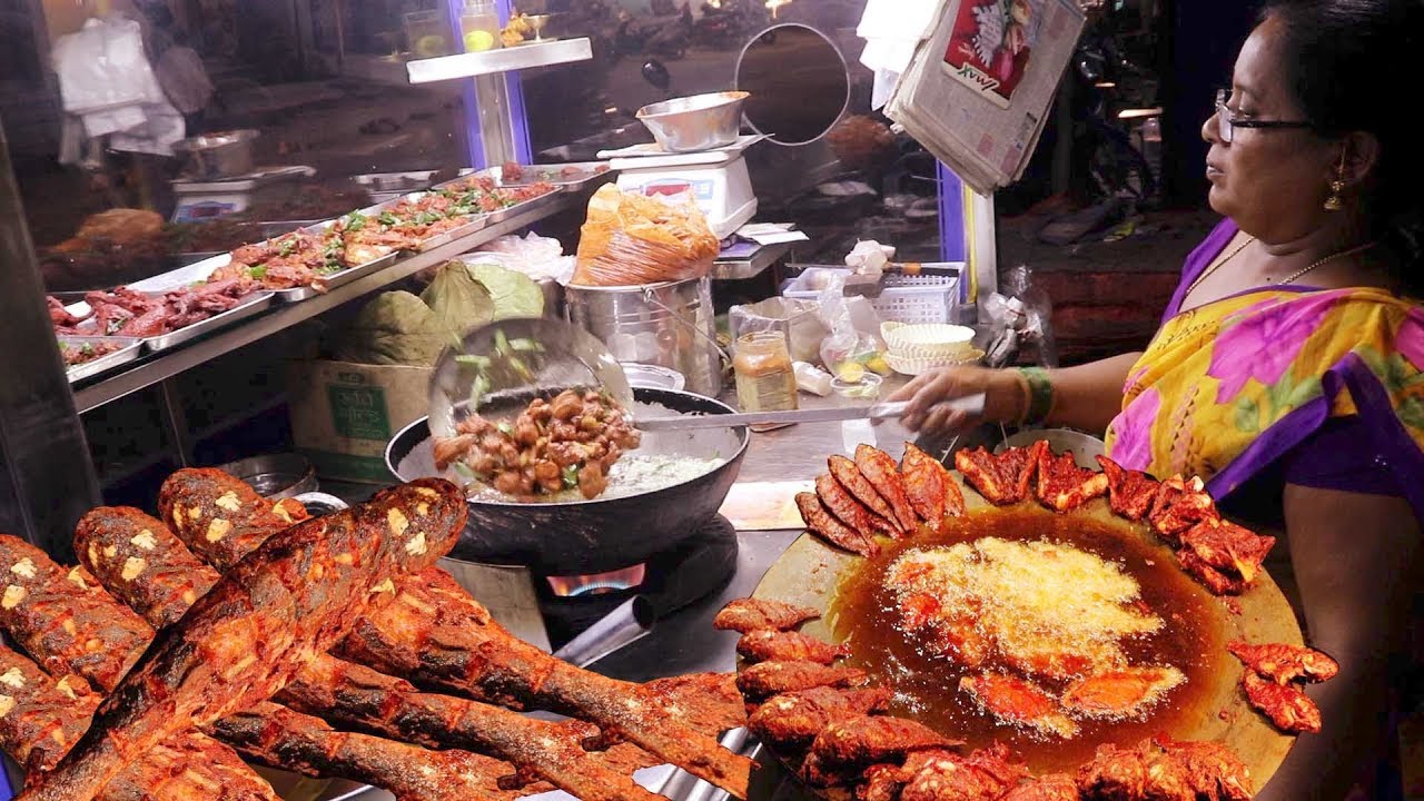 Woman Earns Rs.10000 A Day By Selling Chicken Pakoda | Quality Chicken Pakodi In Hyd | Telugu Adda