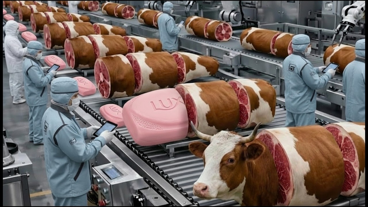 “Inside a Million Dollar Luxury Soap Factory in USA | From Beef Tallow to Premium Soap”