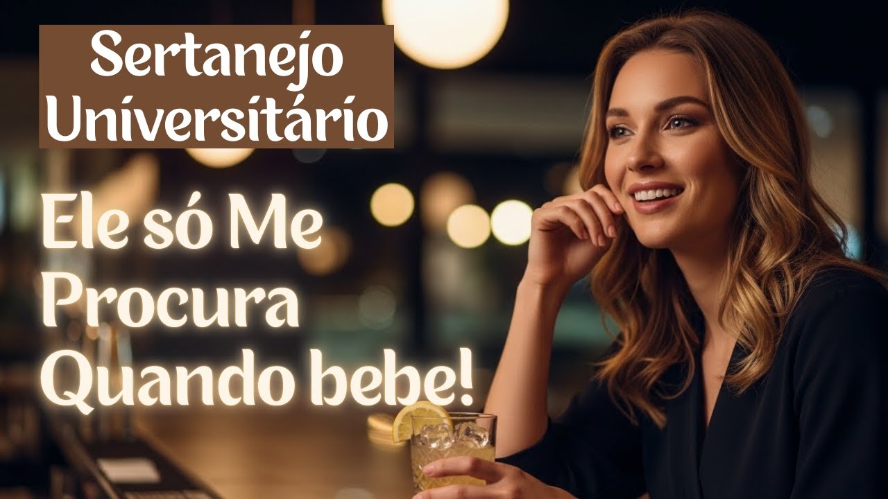 MÚSICAS SERTANEJO UNIVERSITÁRIO | Ele Só Me Procura Quando Bebe
