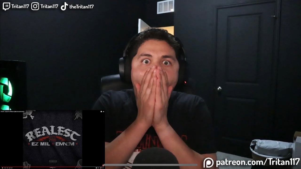 THE RAP GOD JR. CRIES REACTING TO EZ MIL - REALEST FT. EMINEM